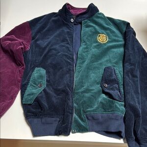 POLO RL Corduroy Jacket - Navy, Green, and Burgundy